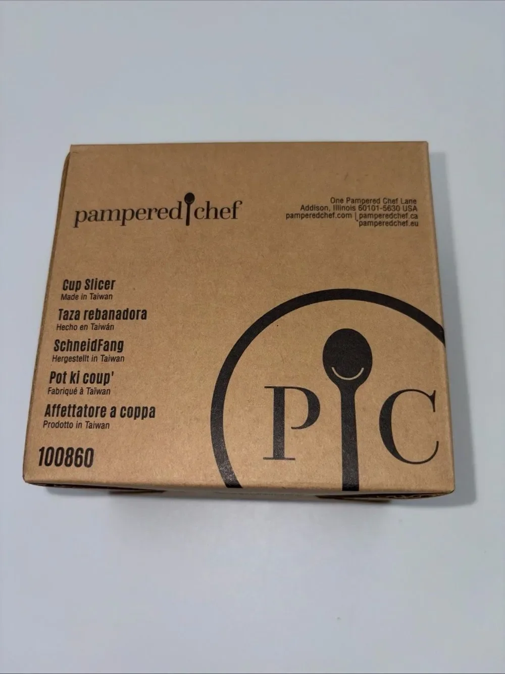 PAMPERED CHEF Cup Slicer Item #100860 - New In Box